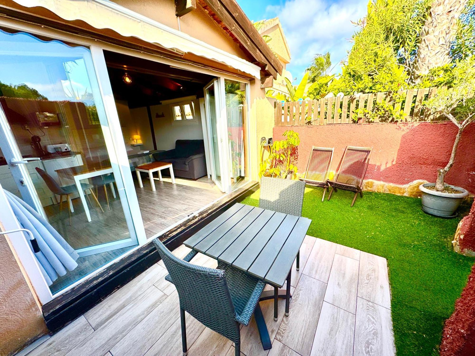 3 Casita-Estudio Con Jardin En La Playa Puerto Marino Екстериор снимка
